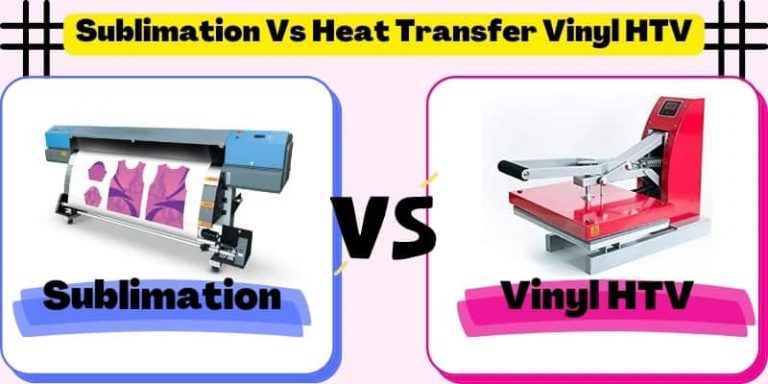 Sublimation Vs Heat Transfer Vinyl (HTV) | Durability Test