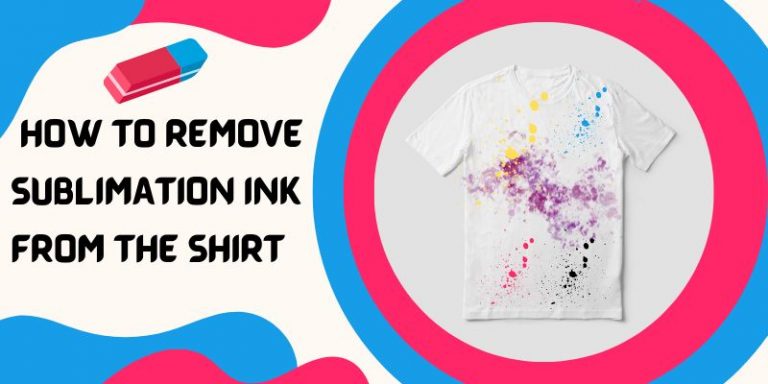How To Remove Sublimation Ink From Shirt, Mug, Metal Tumbler