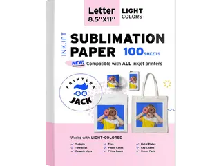 Printers Jack Sublimation Paper - 8.5 x 11 Inch