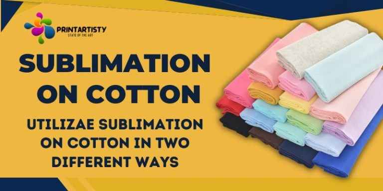Sublimation On Cotton T-Shirts Without Spray | 100% Cotton