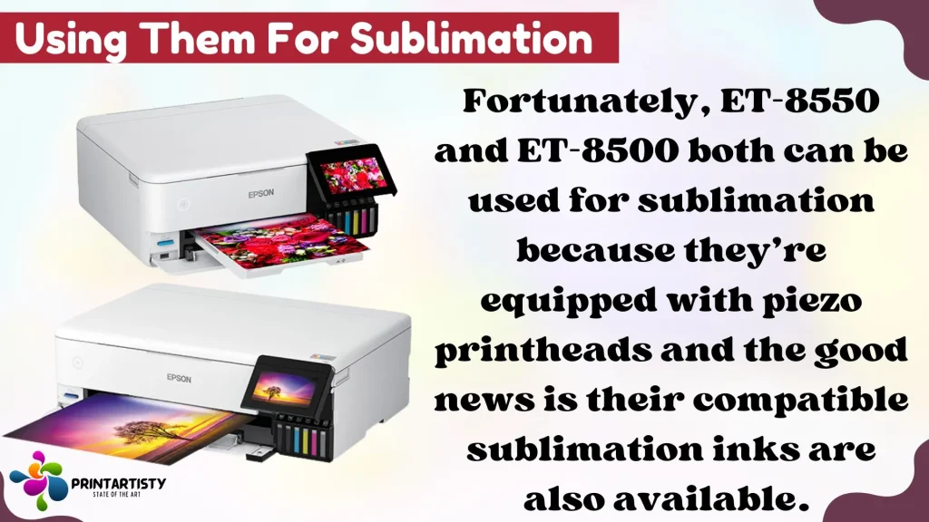 Using Them For Sublimation