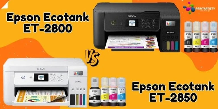 Epson Ecotank ET-2800 Vs 2850 | Difference, Specs, & Sublimation