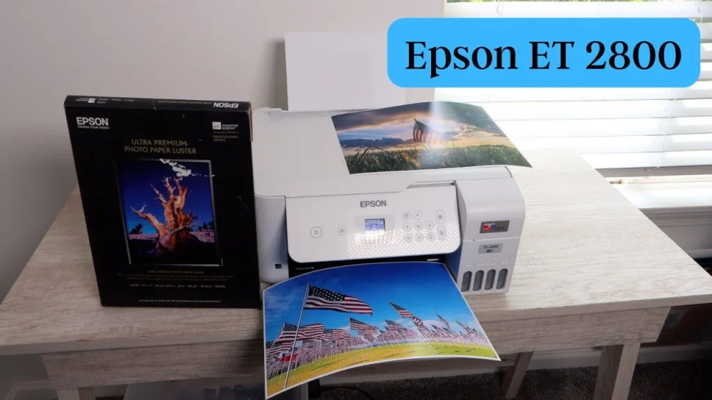 Epson Ecotank ET-2800 print quality
