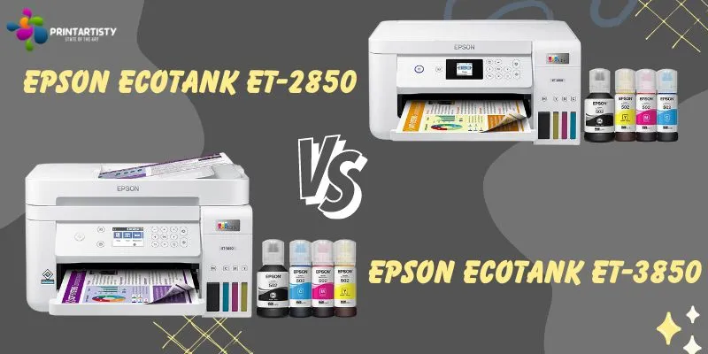 Epson Ecotank ET-2850 Vs 3850