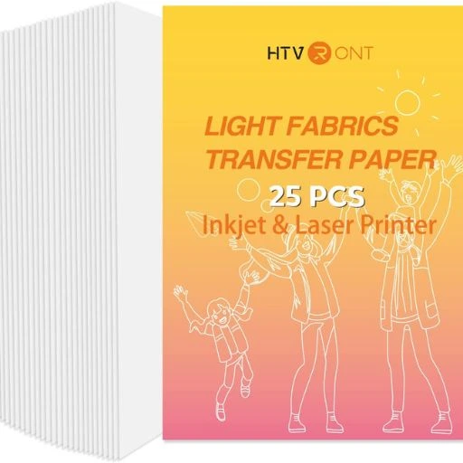 HTVRONT Heat Transfer Paper for Light T-Shirts