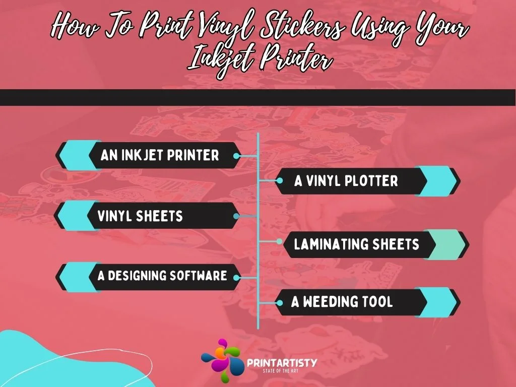 How To Print Vinyl Stickers Using Your Inkjet Printer