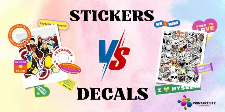 Stickers Vs Decals | What Is The Main Difference Between Them?